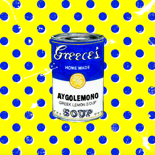 AYGOLEMONO "dots" (medium) limited edition giclée print