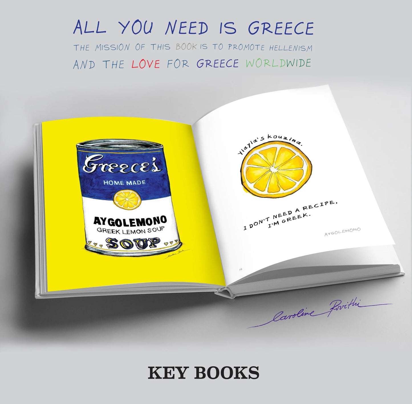 All You Need is Greece book – Collector’s Plexiglass Edition