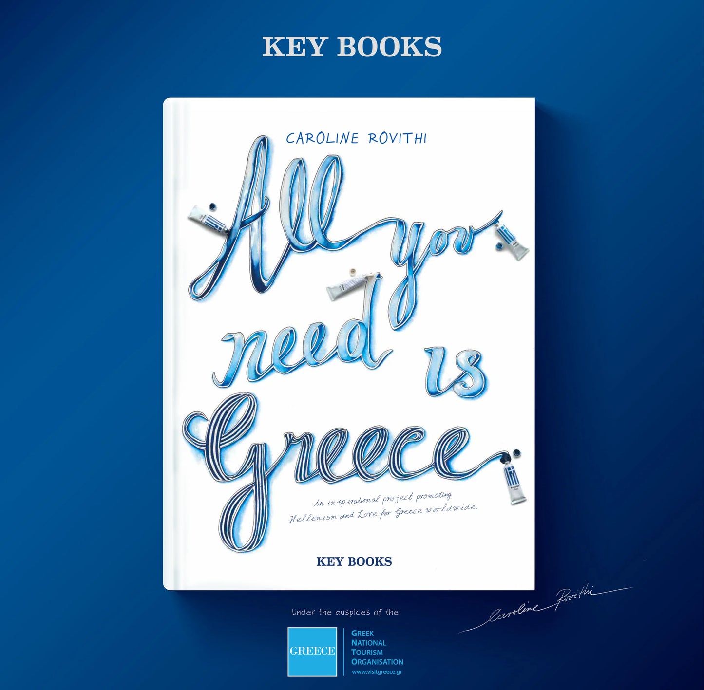 All You Need is Greece book – Collector’s Plexiglass Edition
