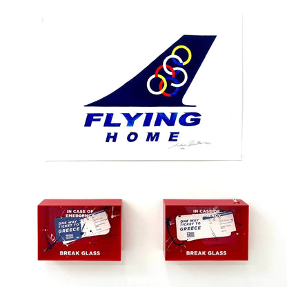 TICKET TO GREECE EMERGENCY BOX