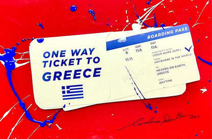 TICKET TO GREECE EMERGENCY BOX
