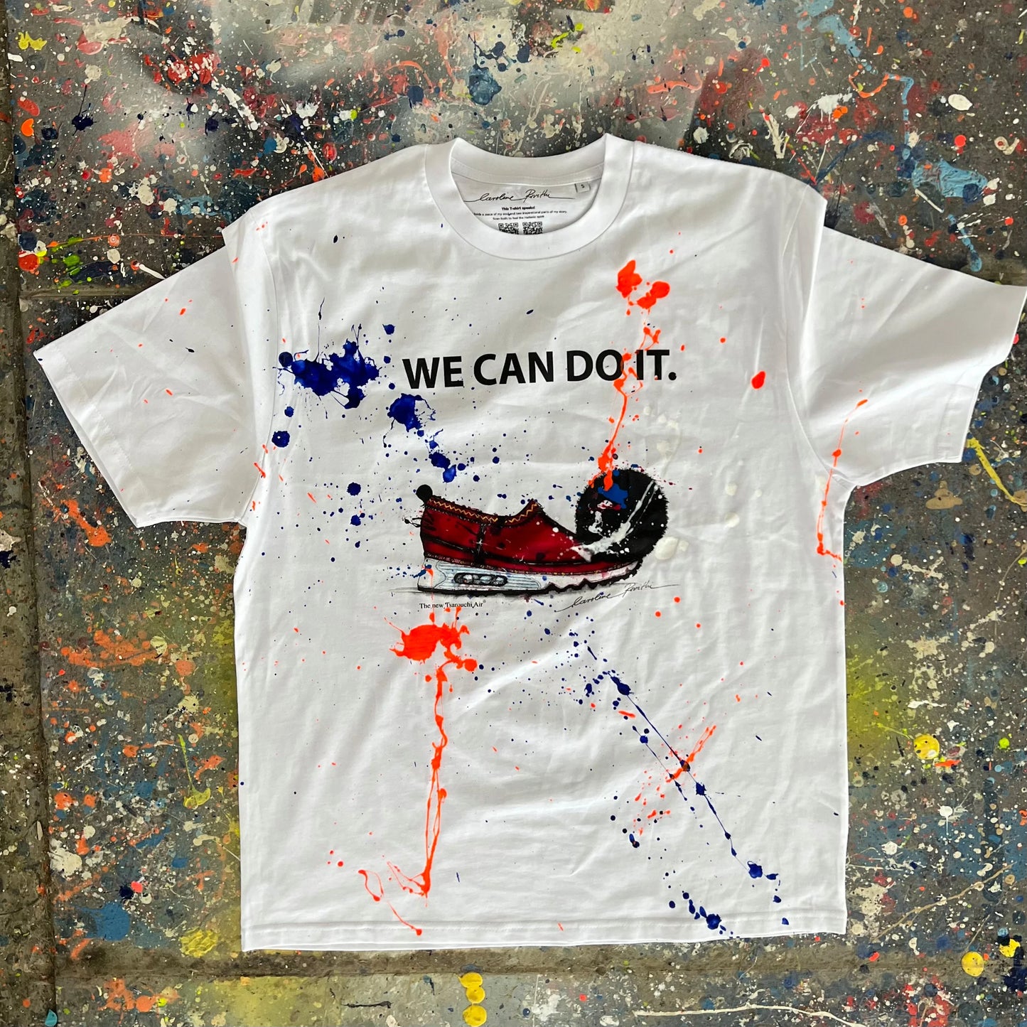 WE CAN DO IT tsarouchi Air  T-Shirt – One of One Wearable Art