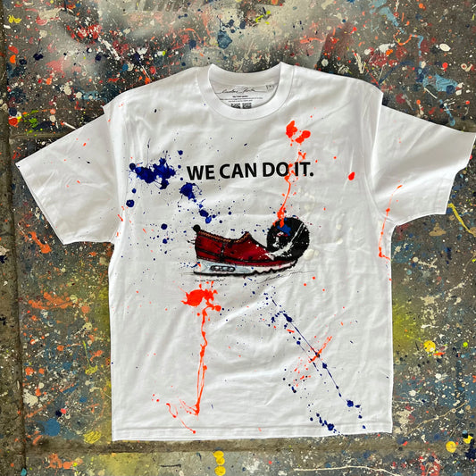 WE CAN DO IT tsarouchi Air  T-Shirt – One of One Wearable Art