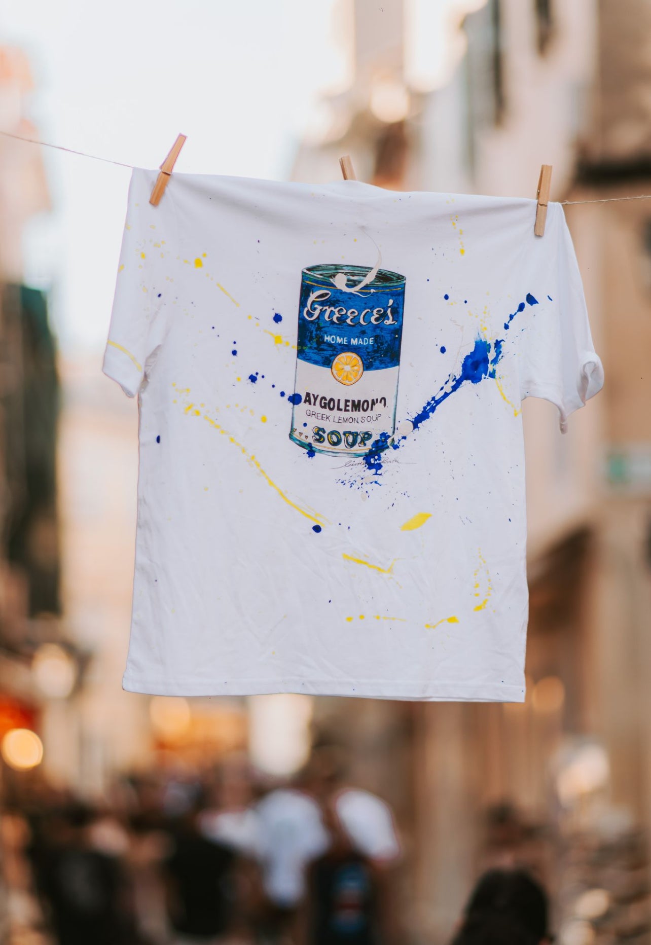 AYGOLEMONO T-Shirt – One of One Wearable Art